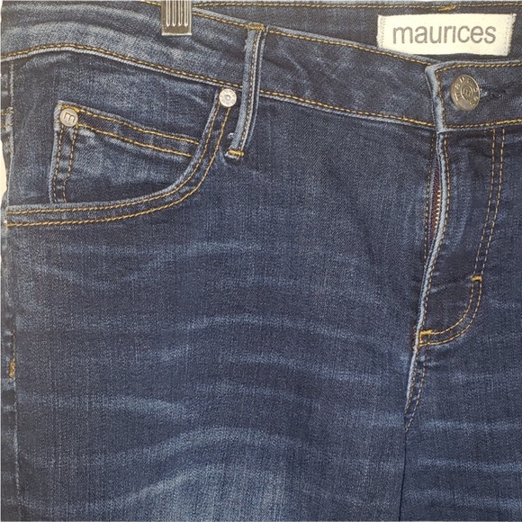 Maurice A Pocket Flare Jeans Size 28 - Picture 6 of 8